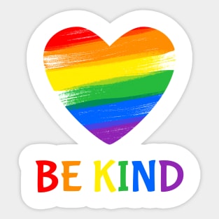 Rainbow Be Kind Sticker